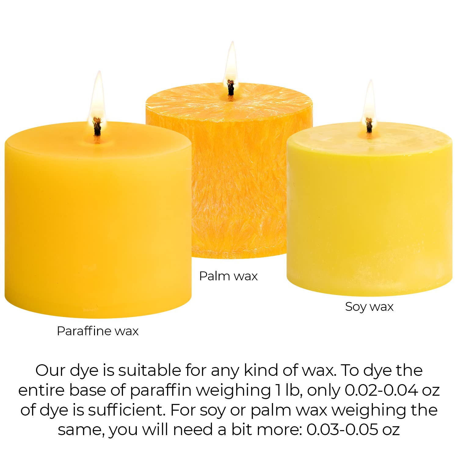 Liquid Candle Wax Dye for Soy Candle Making - 16 Popular Candle Dye Coloring Set - Premium Liquid Candle Wax Coloring - Highly Concentrated Candle Colors