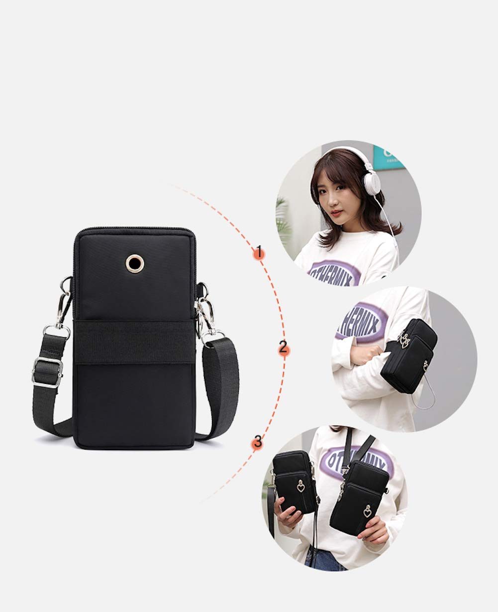 VINAIDA Small Crossbody Wallet Phone Bag Women Mini Crossbody Purse Cell Phone Shoulder Bag Mini Wallet Over Shoulder Strap