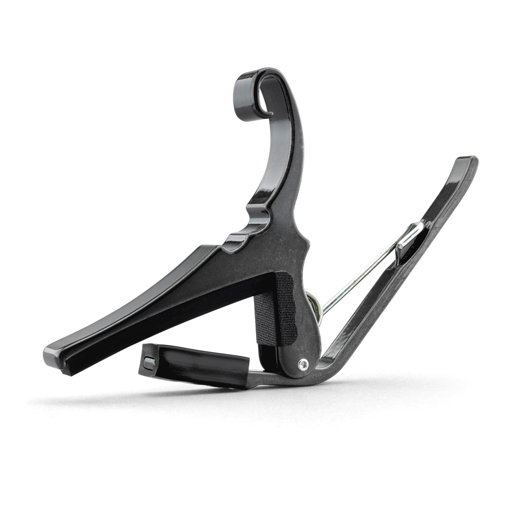 Kyser Musical Products Quick-Change Guitar Capo, KG6ABA, Abalone - For 6-String Acoustic Guitars, Made in USA, Quality, Strong, Lightweight, Quick & Easy Key Changes, Innovative, Perfect Fit