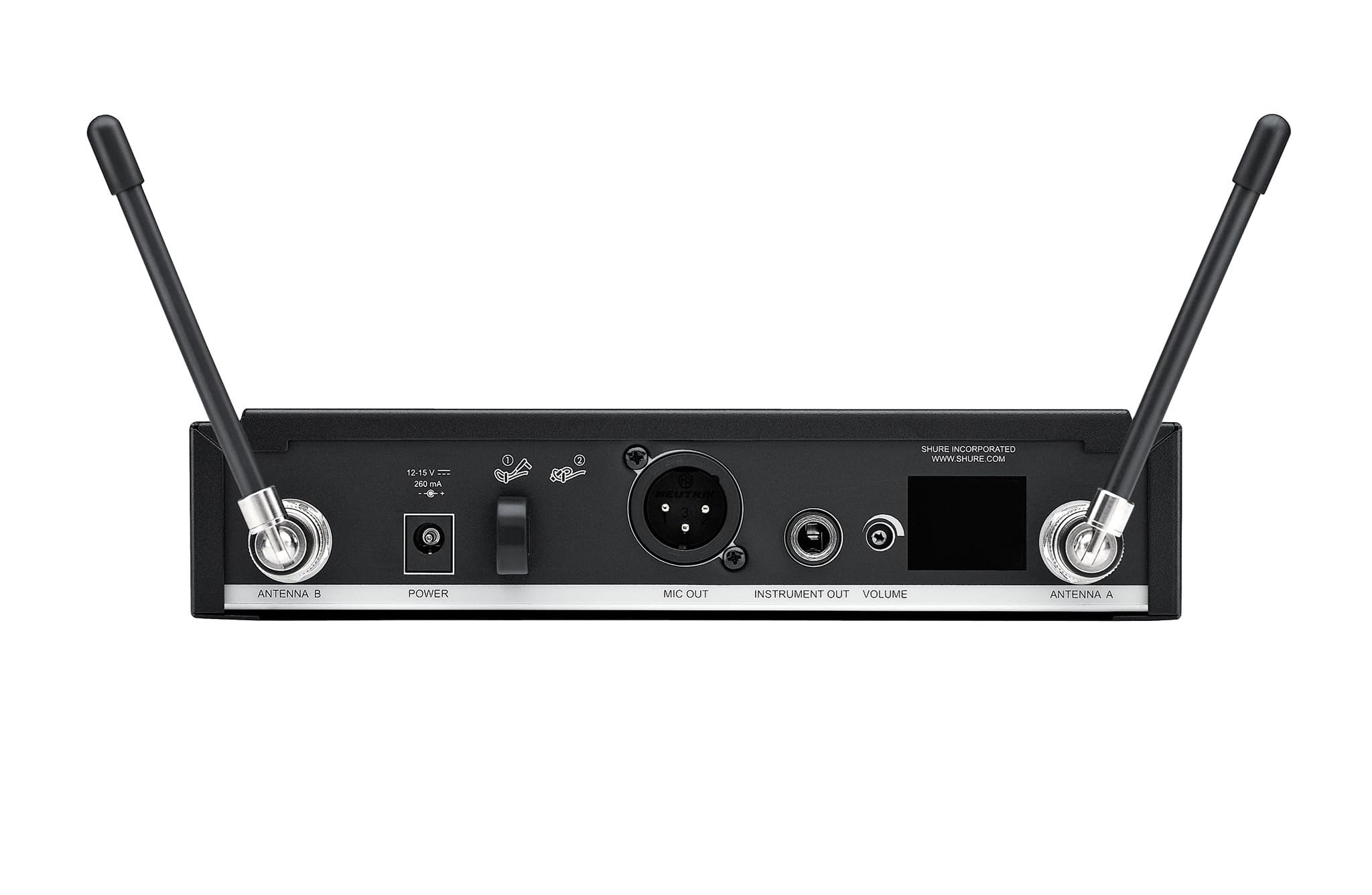 Shure BLX24/SM58 Wireless Microphone System - 14-Hour Battery Life, 300 ft Range, UHF | Includes SM58 Handheld Vocal Mic, Single Channel Receiver | H9 Band (BLX24/SM58-H9)