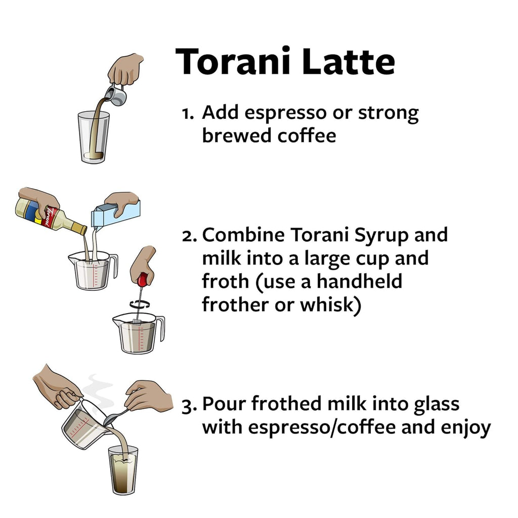 Torani Sugar Free Flavored Drink Syrup Coffee Favorites Variety Pack, Caramel, Peanut Butter Cup, Vanilla & Brown Sugar Cinnamon, 25.4 fl oz (Set of 4)