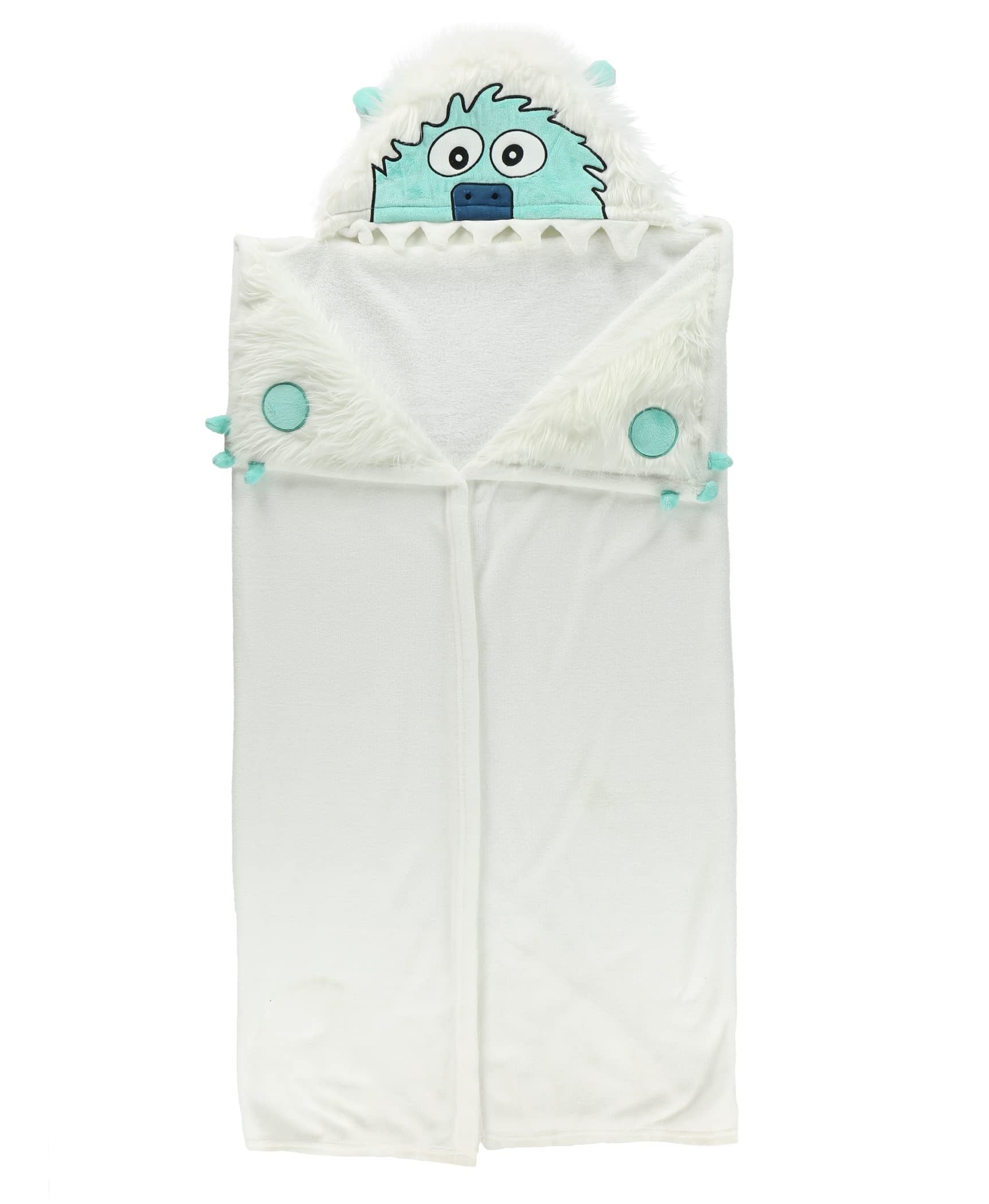 Lazy One Wearable Hooded Blanket for Kids, Animal Hooded Blanket (Bigfoot)