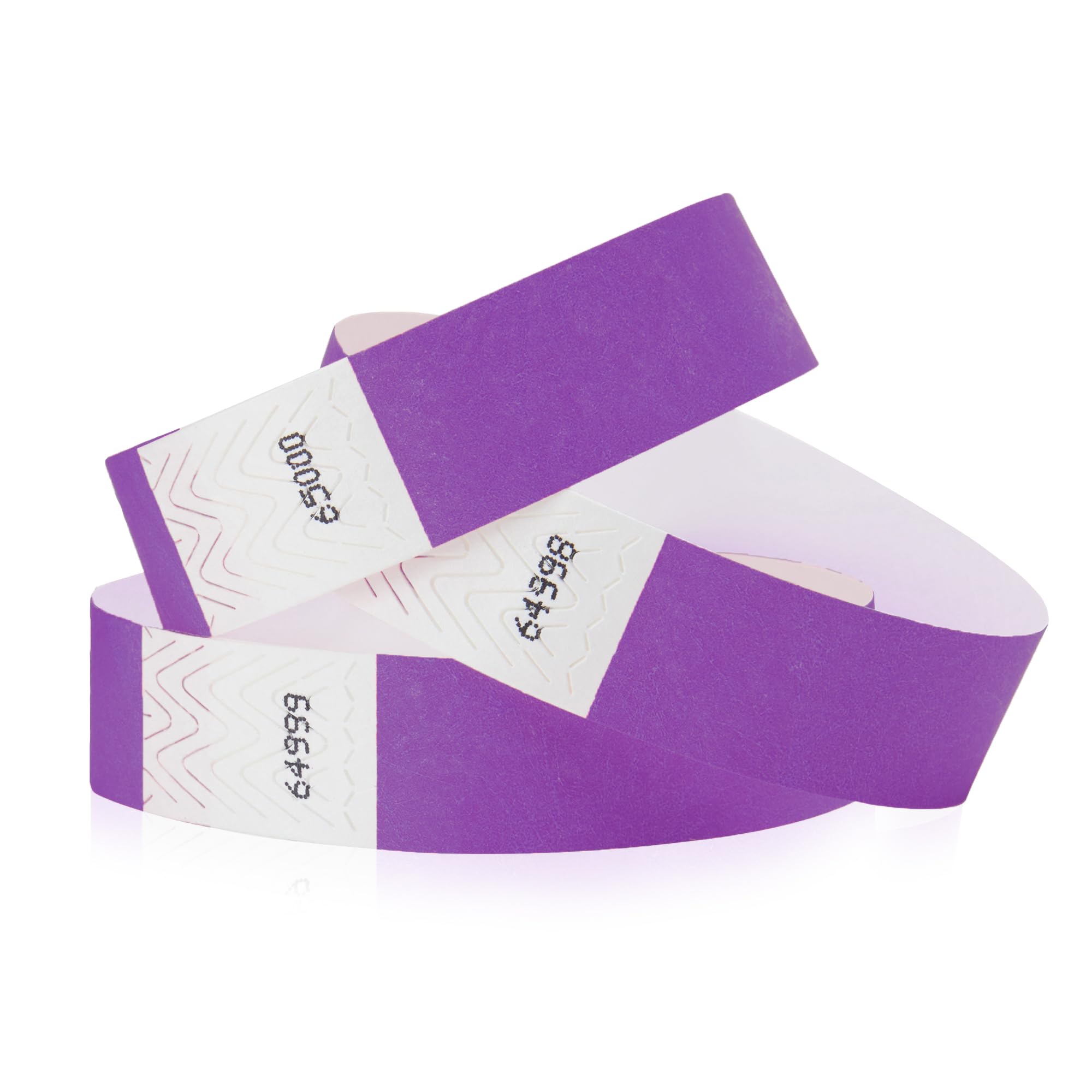 1,000 WristCo 10 Color Variety Pack Tyvek Wristbands for Events - Comfortable Tear Resistant Paper Bracelets ID Wrist Bands for Concerts Festivals Admission Party Identification