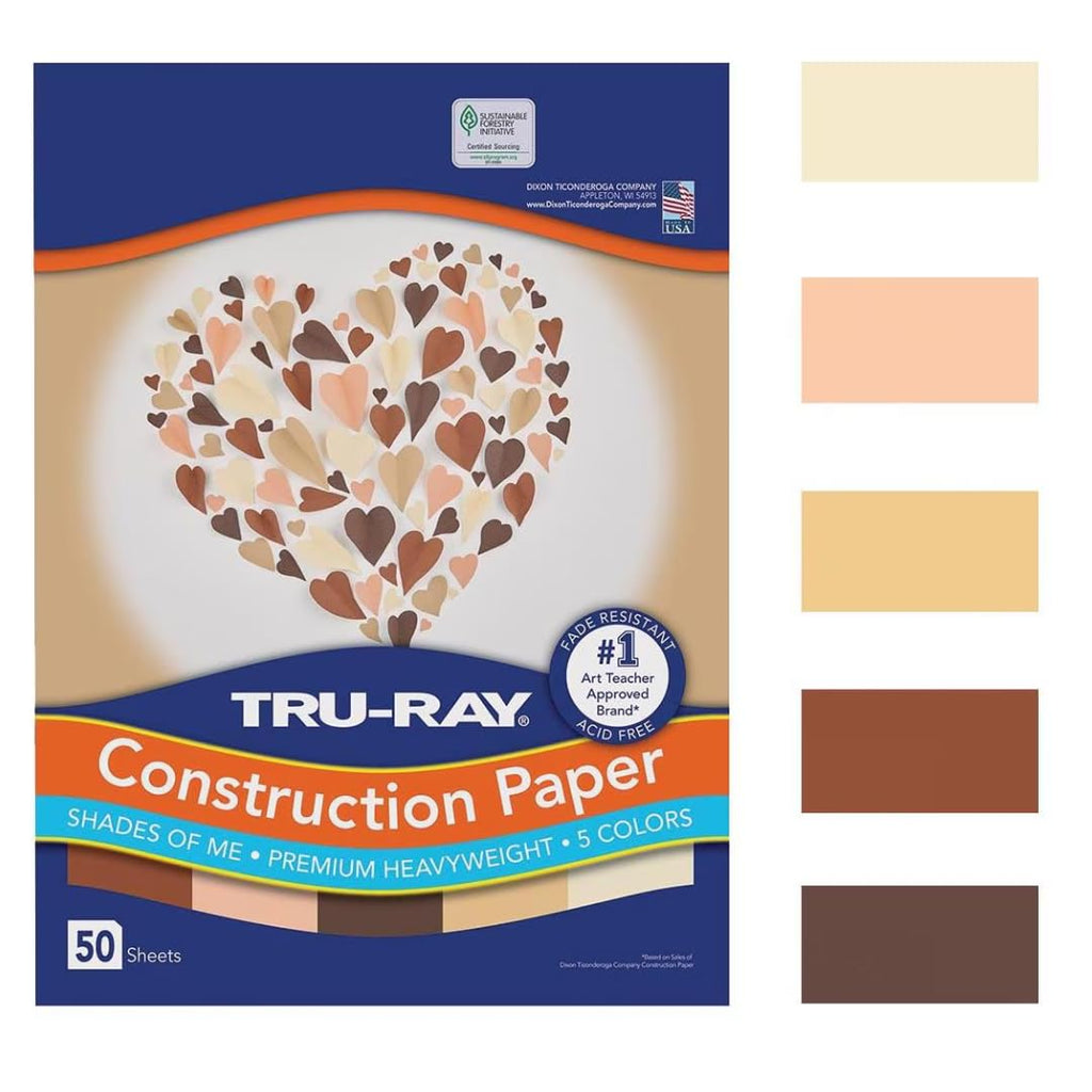 Tru-Ray Construction Paper 9x12 Almond