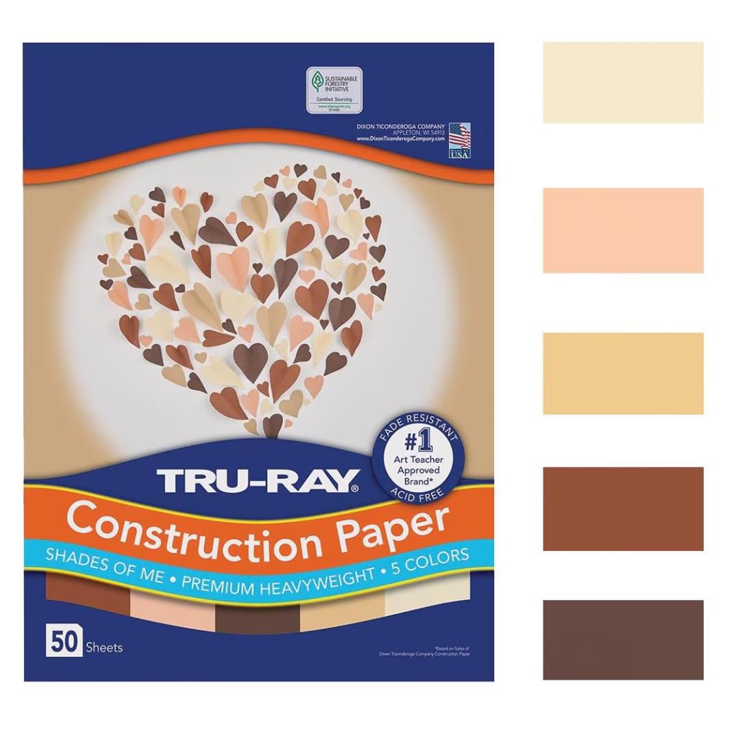 Tru-Ray Construction Paper 9x12 Almond