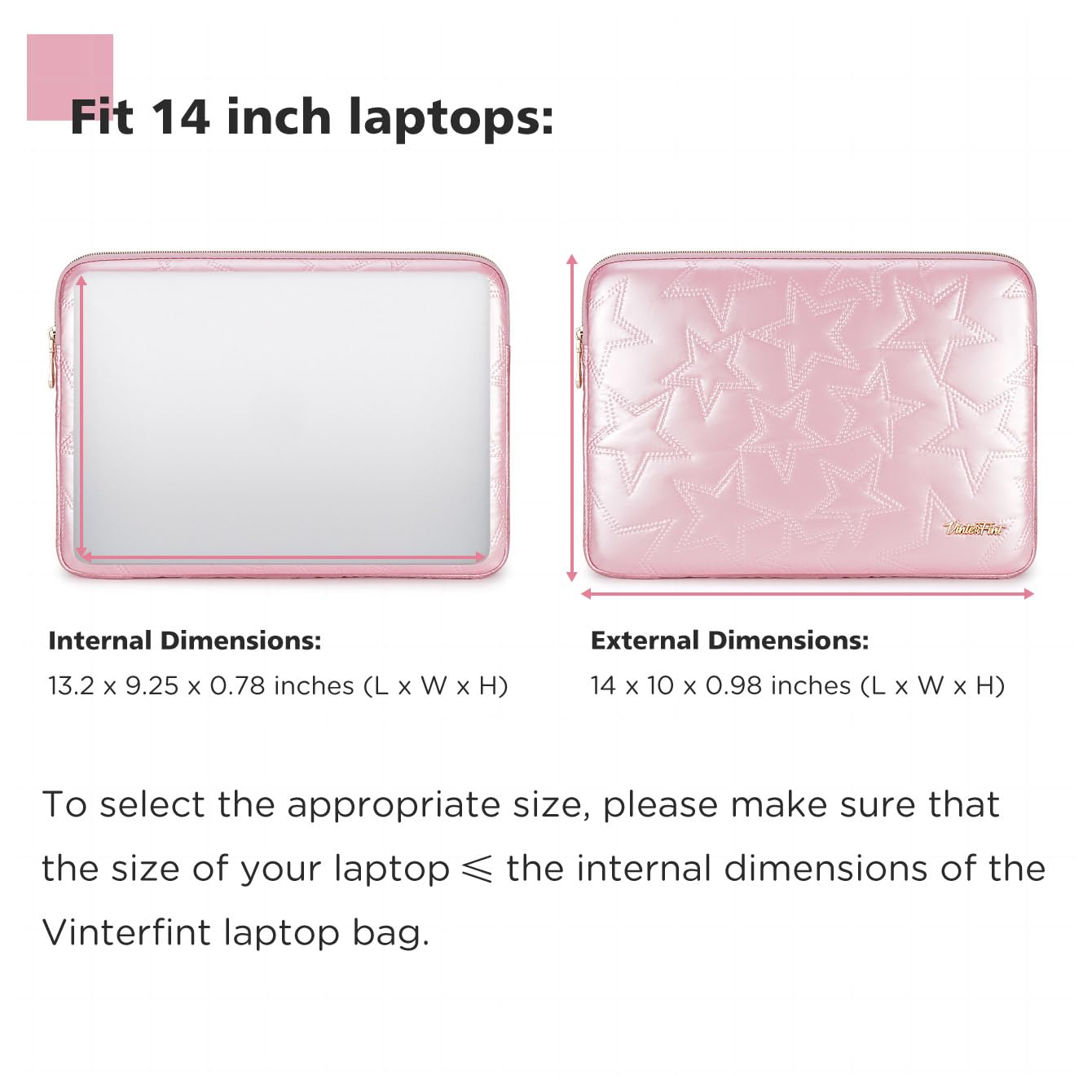 13 inch Laptop Sleeve Case for 13" MacBook Air M5/M4/M3, 13" MacBook Neo/Pro, 13" Latitude 5350/7320/7350, 13.4" Dell XPS 13, 13" ThinkPad X13 Gen / L13 Gen 5, HP Laptop Bag Cover, Black