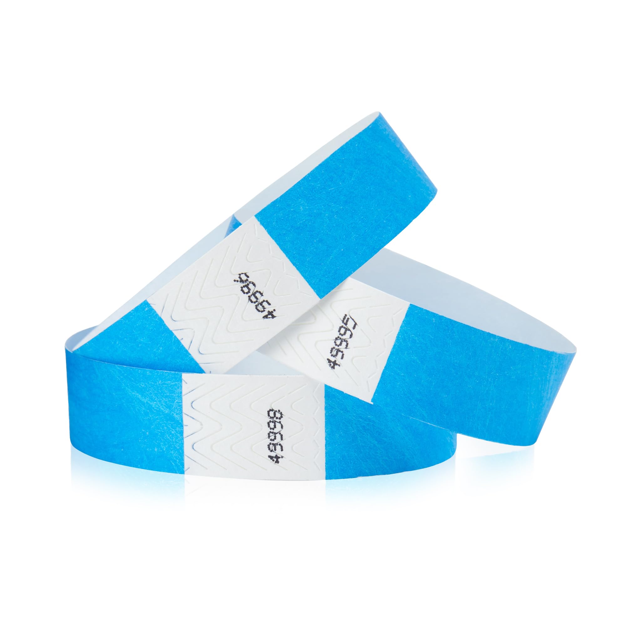1,000 WristCo 10 Color Variety Pack Tyvek Wristbands for Events - Comfortable Tear Resistant Paper Bracelets ID Wrist Bands for Concerts Festivals Admission Party Identification