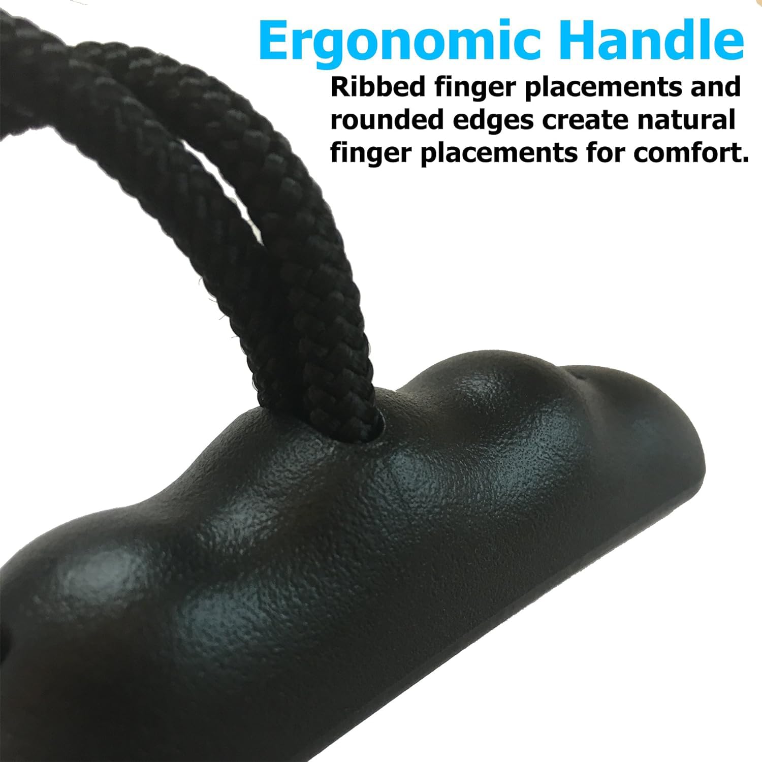 Occult Kayak Handles (2 Pack) - Ultra Heavy Duty Bungee - Replacement Installation Kit - Kayak and Boat Accessories