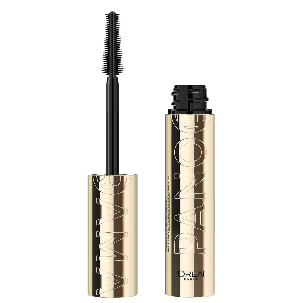 L'Oreal Paris Voluminous Panorama Mascara, Volumizing and Lengthening Formula, Longwear, Smudge-Resistant and Washable, All Night Black Mascara, 0.33 Fl Oz