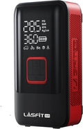 LASFIT TK1 Tire Inflator Portable Air Compressor, Cordless Tire Air Pump for Pickup Truck, SUVs, Heavy-Duty Car Air Pump with Larger 12000mAh Battery, 150PSI Digital Pressure Gauge, Smart Auto Stop