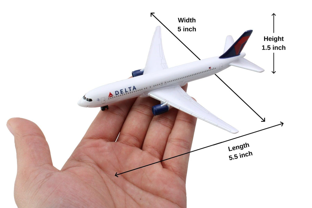 Daron Toy Airplane – Delta Air Lines Airbus A350 – Die-Cast Metal Model Airplane Toy with Plastic Parts for Kids Ages 3+