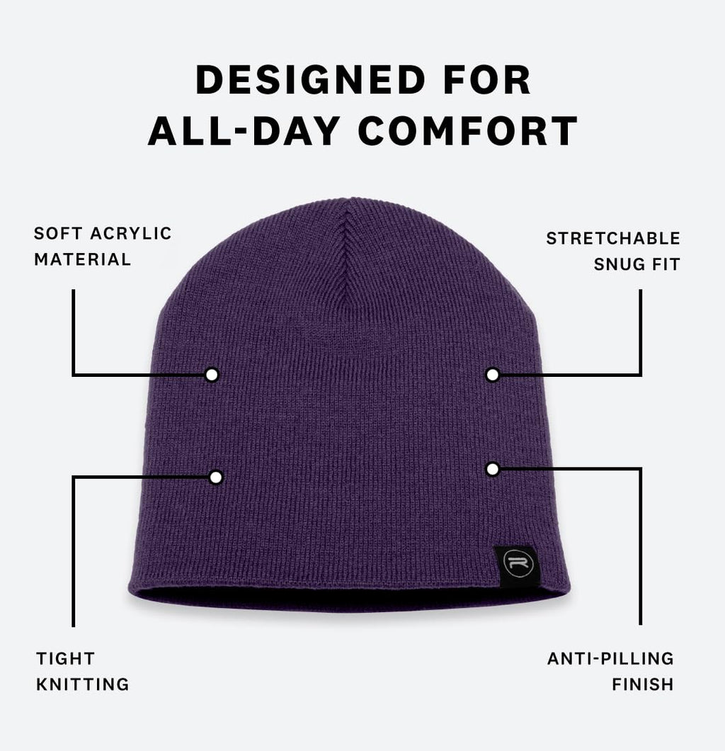 Original Beanie Cap - Soft Knit Beanie Hat - Warm and Durable