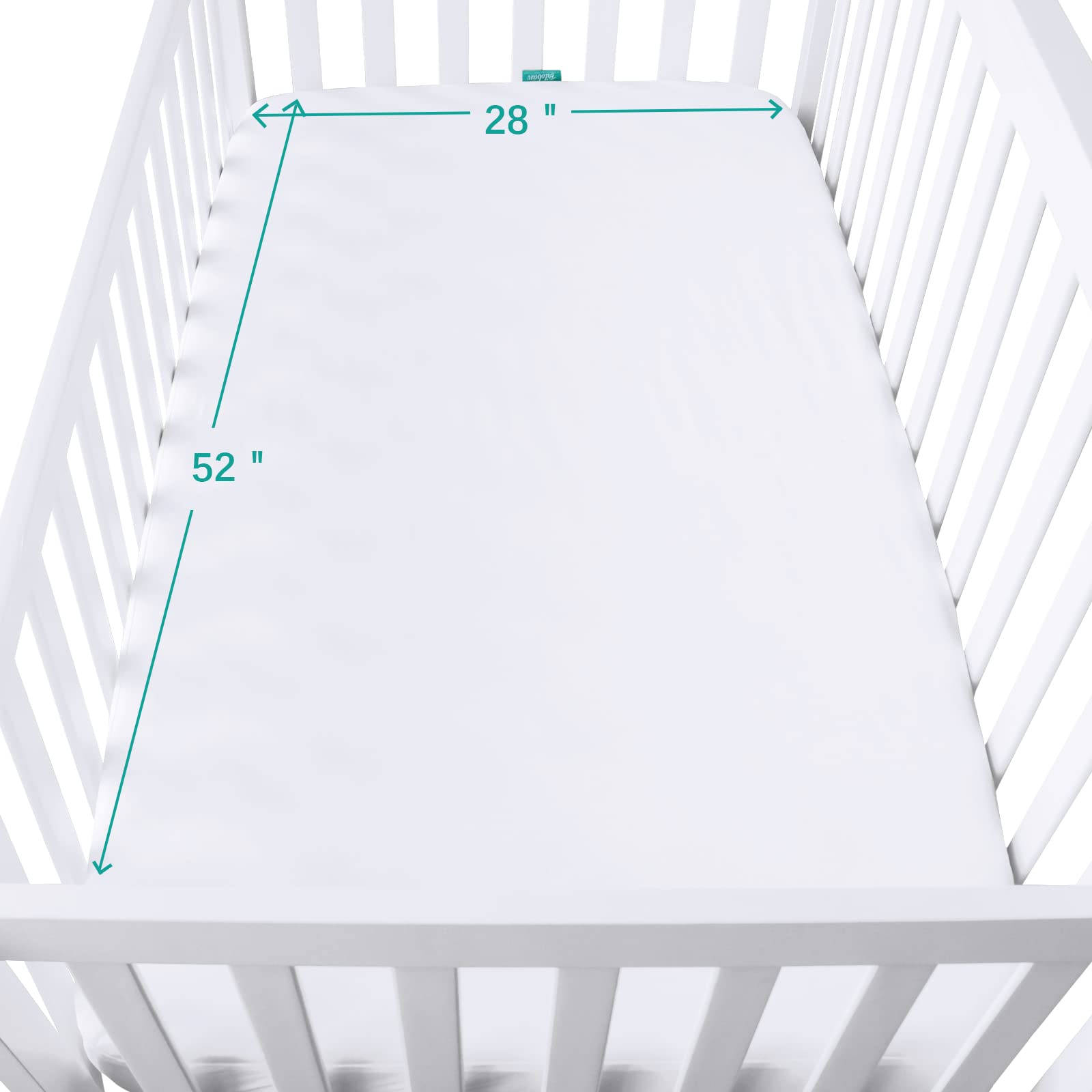 2 Pack Twin Mattress Protector Waterproof, Noiseless & Soft Coverage Mattress Fitted Sheet Twin with Deep Pocket up to 14", Super Breathable & Easy Wash Twin Size Mattress Protector