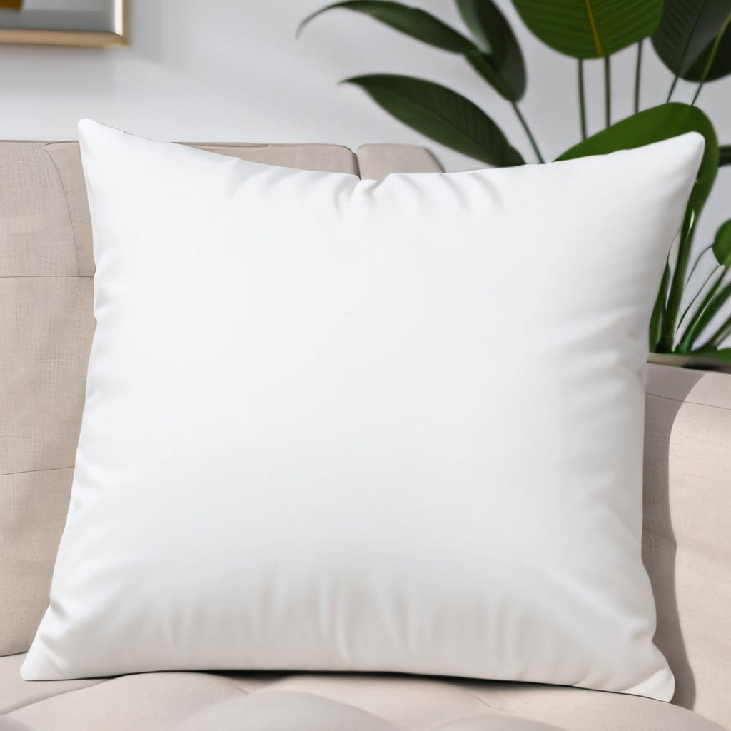 JIEITIVE Throw Pillow Inserts Hypoallergenic Premium Pillow Stuffer Square Form for Decorative Pillow Covers Cushion Set of 1-12 x 12 Inches