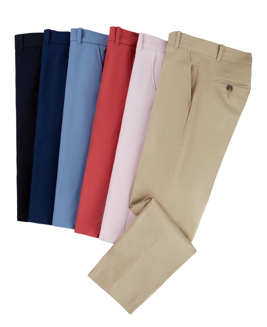 Tommy Hilfiger Boys' Th Flex Stretch Performance Dress Pant, Straight Leg Fit, Zip Fly & Belt Loops, Side & Back Pocket