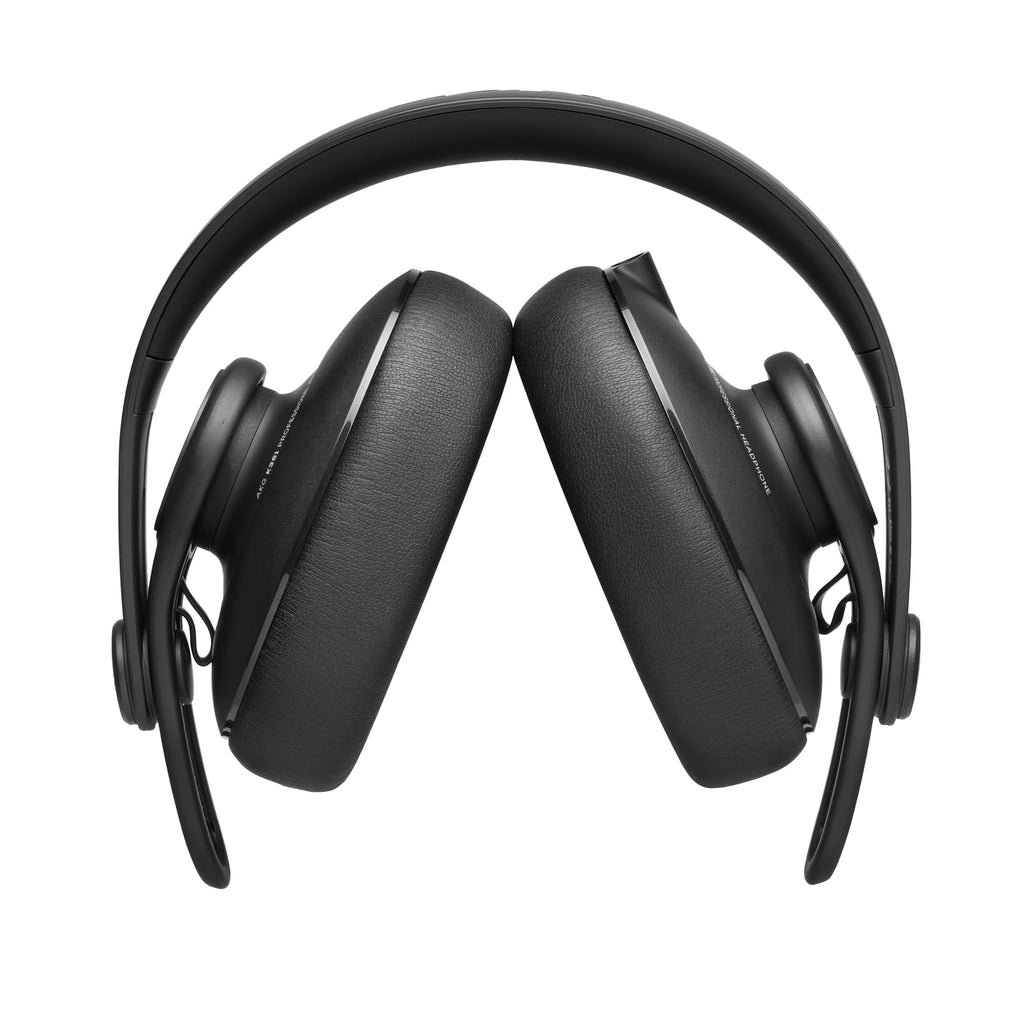 AKG Pro Audio K361 Wired, Over-Ear, Closed-Back, Light Weight, Foldable, Professional Recording Studio Headphones, Studio Monitor Mixing, Podcast, DJ Stereo Headsets, Black