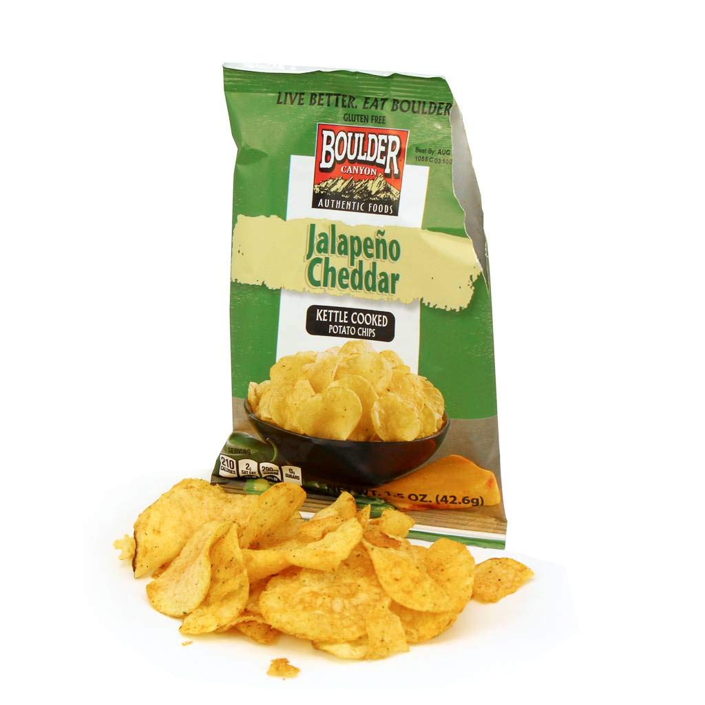 Boulder Canyon Boulder Batch Agave Sriracha Kettle Potato Chips, 5.25 oz - Pack of 12