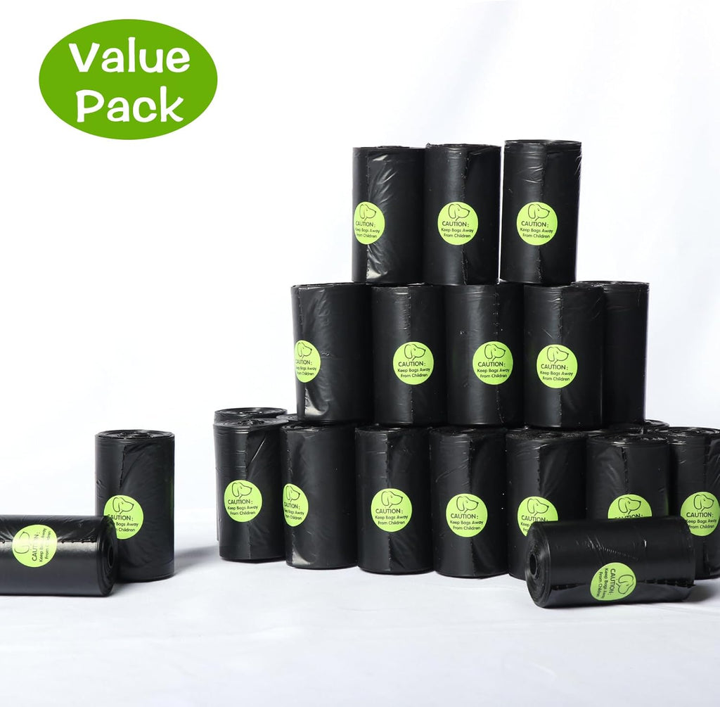 DREAM&GLAMOUR Dog Poop Bags,value pack,1200 Count Extra Thick and Strong Poop Bags for Dogs,60 Rolls,20 Doggy Bag Per Roll,Each Measures 9 x 13 Inches,Guaranteed Leak-Proof