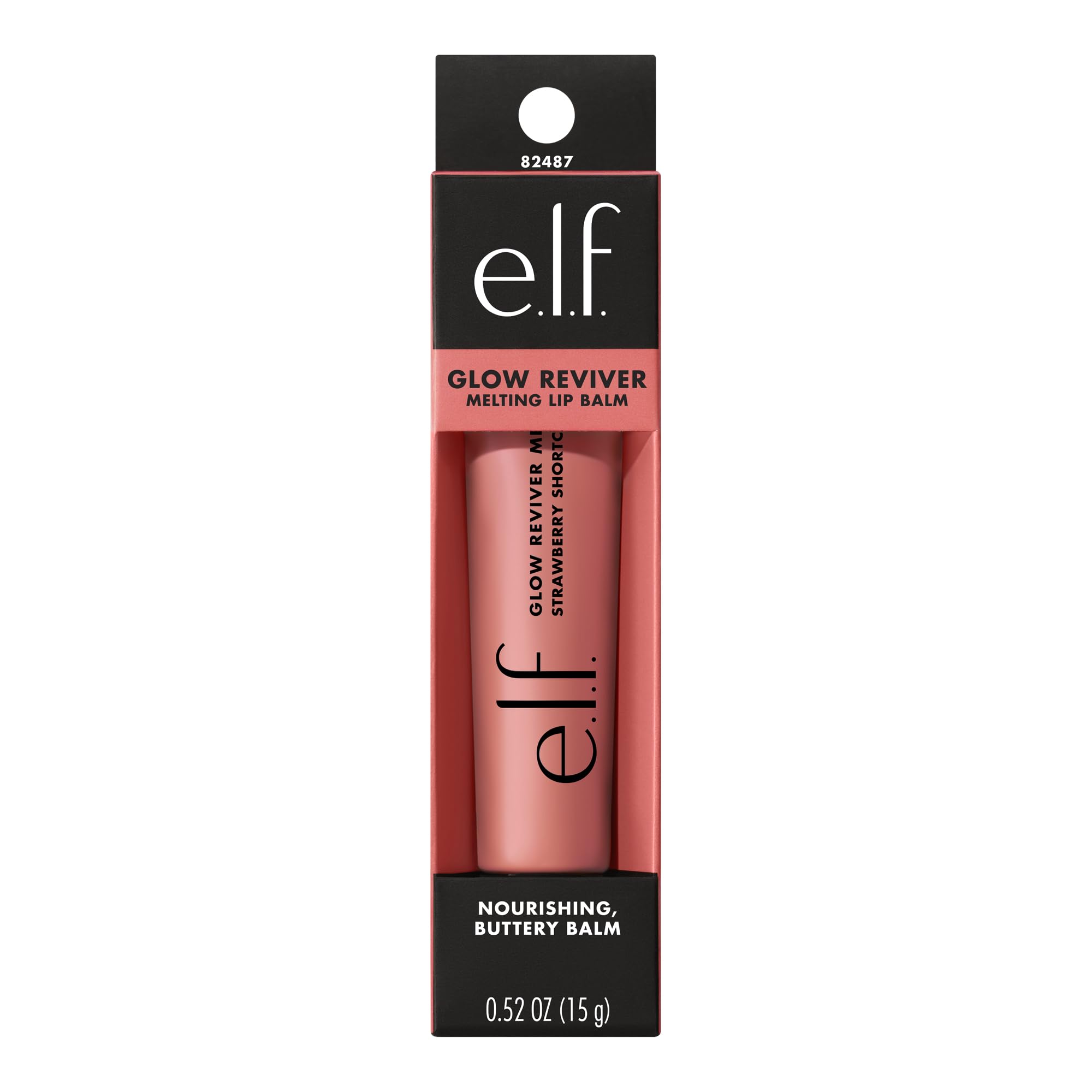 e.l.f. Glow Reviver Melting Lip Balm, Hydrating Tinted Lip Balm For A Glossy Finish & Soft, Supple Lips, Vegan & Cruelty-Free, Blackberry Sorbet