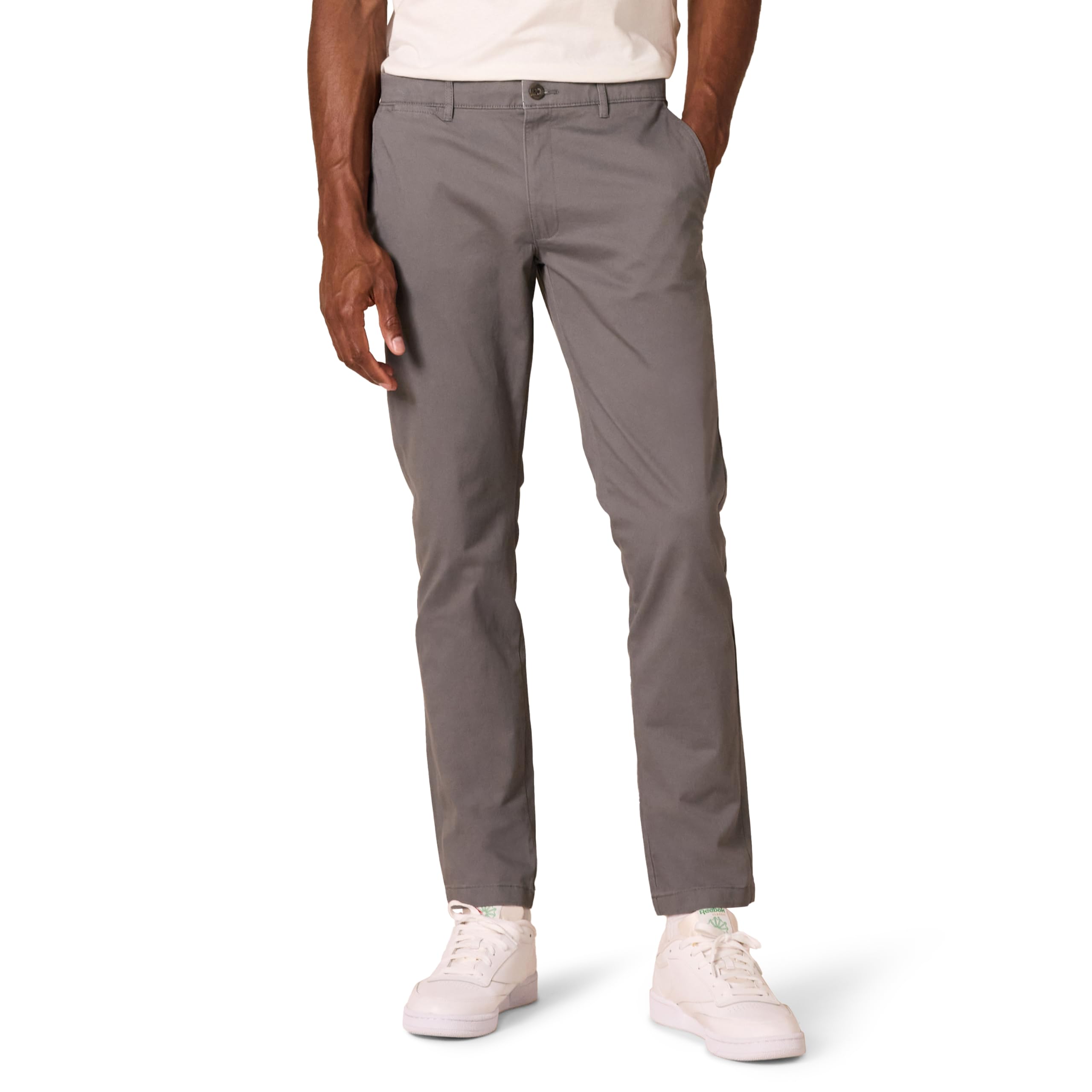 Amazon Essentials Men's Skinny-Fit Washed Comfort Stretch Chino Pant (Previously Goodthreads)