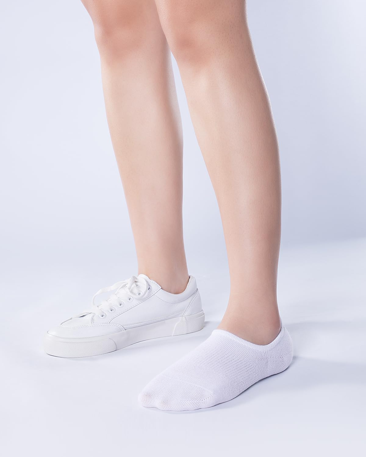 IDEGG No Show Socks Women 10 Pairs Low Cut Anti-Slid Novelty Athletic Casual Invisible Liner Socks