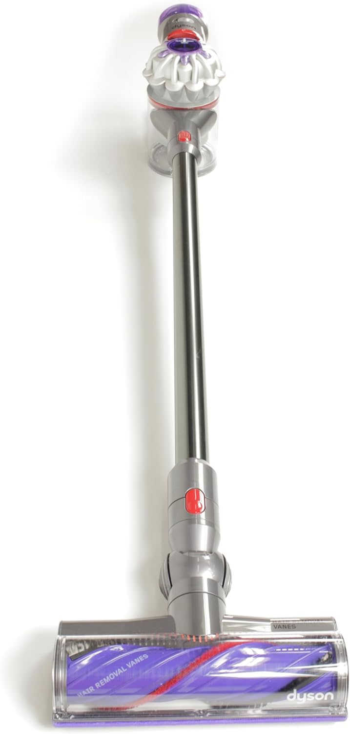 Dyson V8 Animal Cordless HEPA Vacuum Cleaner+ De-tangling Motorbar Cleaner Head+Hair Screw Tool+Combination Tool + Crevice Tool+Docking Station