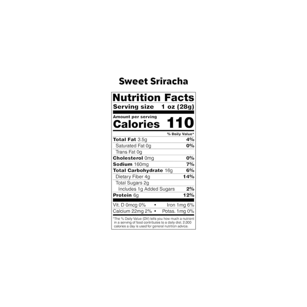 Bada Bean Bada Boom, Crunchy Roasted Broad Bean Snacks (Fava), High Protein, Vegan, Gluten-free - 110 Calorie Packs, Buffalo Wing, 4.5 Ounce (Pack of 6)