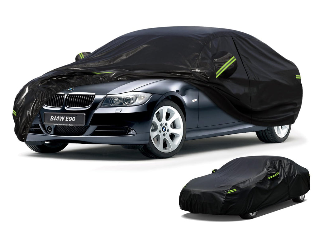 Kaugung 7 Layers Car Cover Custom Fit Audi S3/RS3 Hatchback 1998-2025, Waterproof All Weather Resistant Outdoor Indoor Sun Rain Dust Snow Protection.(USA Warehouse,Within 3-7 Days) Black