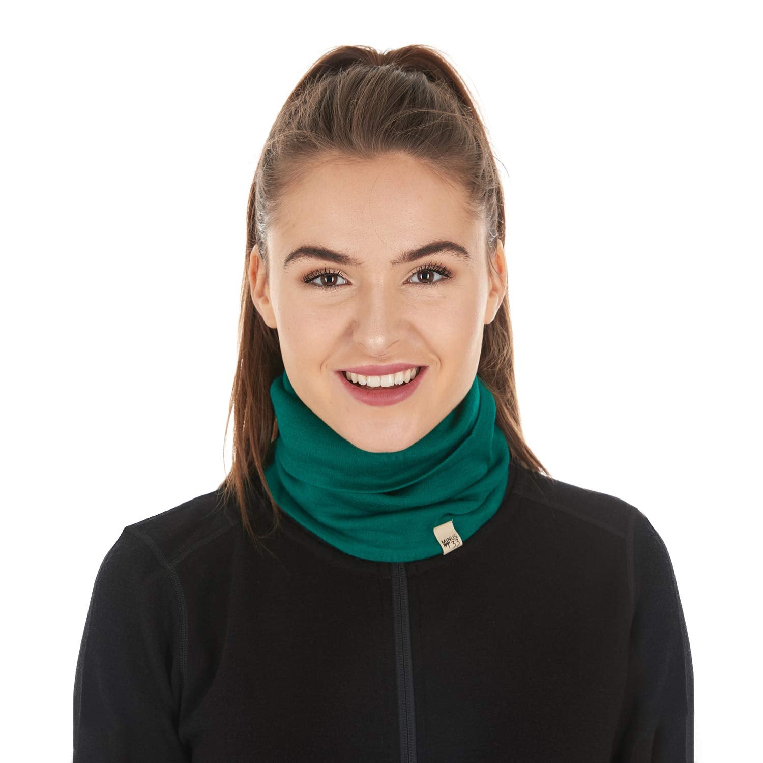 100% Merino Wool - Midweight Neck Gaiter - Skiing Neck Warmer - Winter Face Mask - Multipurpose Headwear