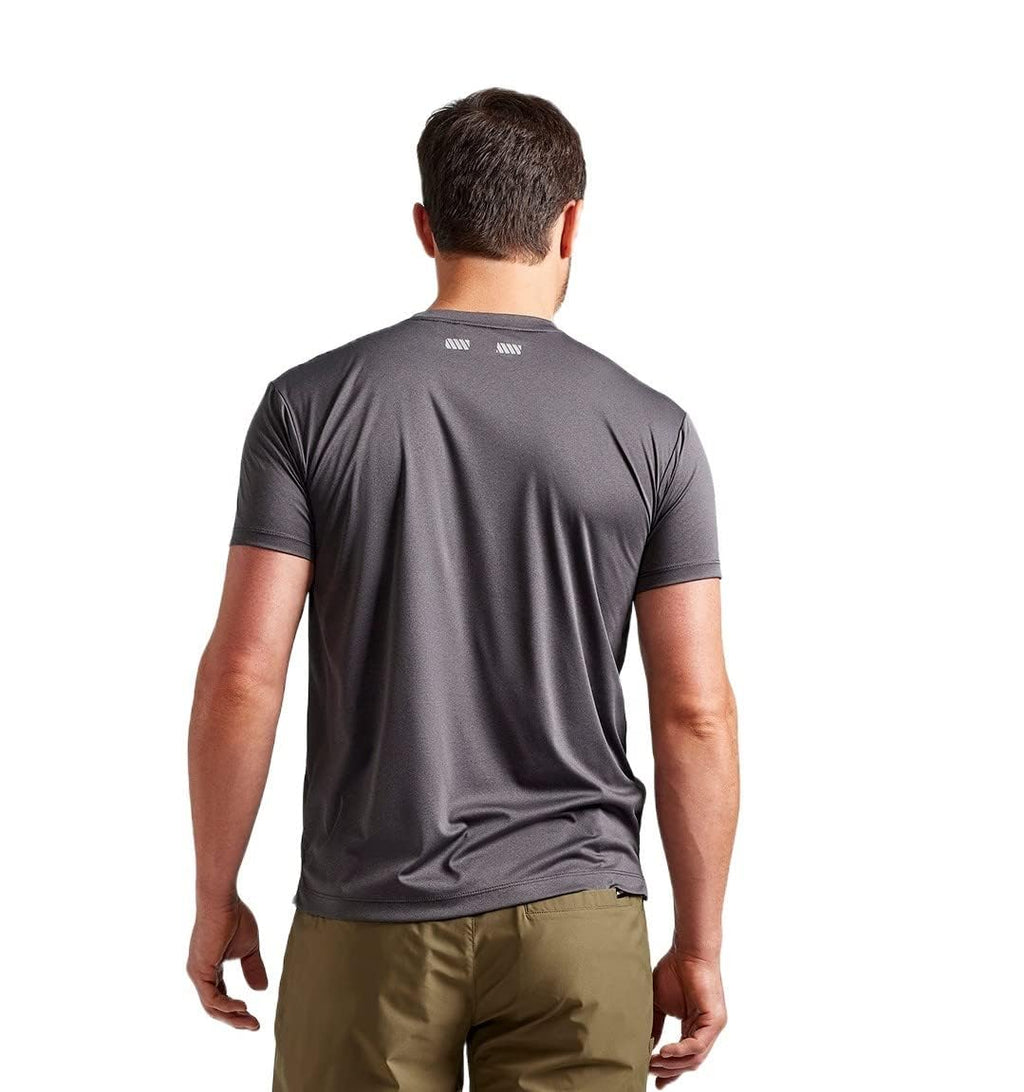 TRUEWERK Men's UPF 50+ Sun Protection Shirt - B1 Short Sleeve Work Tee, Moisture Wicking, Lightweight
