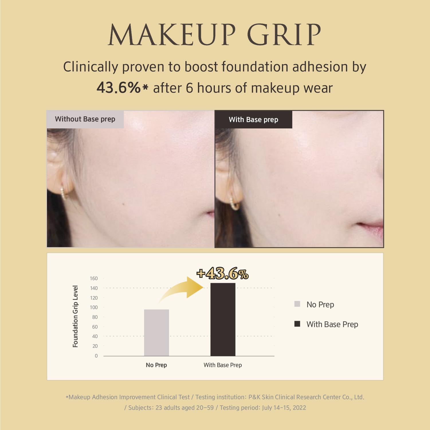 YUNJAC YUNJAC Base Prep (0.85 fl oz) - Grip Primer, Skin Perfecting Makeup Base for Korean Skin Prep. Silicone-Free, Serum Texture for Glowing, Flawless, and Long-Lasting Makeup