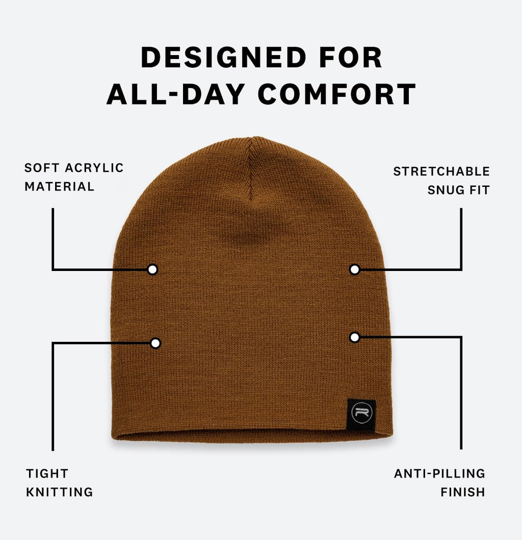 Original Beanie Cap - Soft Knit Beanie Hat - Warm and Durable