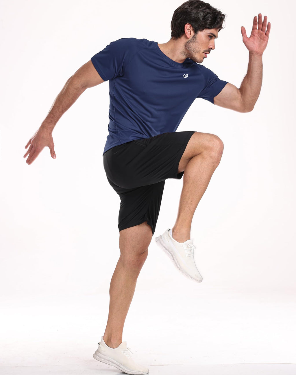 NELEUS Men's Dry Fit Athletic Running Shirt