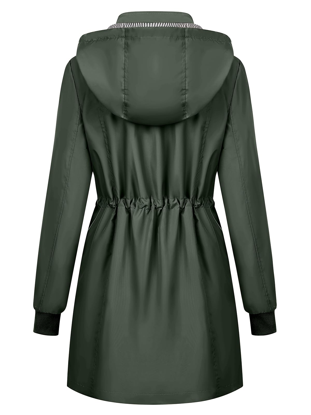 PITINAN Rain Jackets For Women Waterproof Rain Coats with Hood Lightweight Windbreaker Outdoor Womens Raincoats