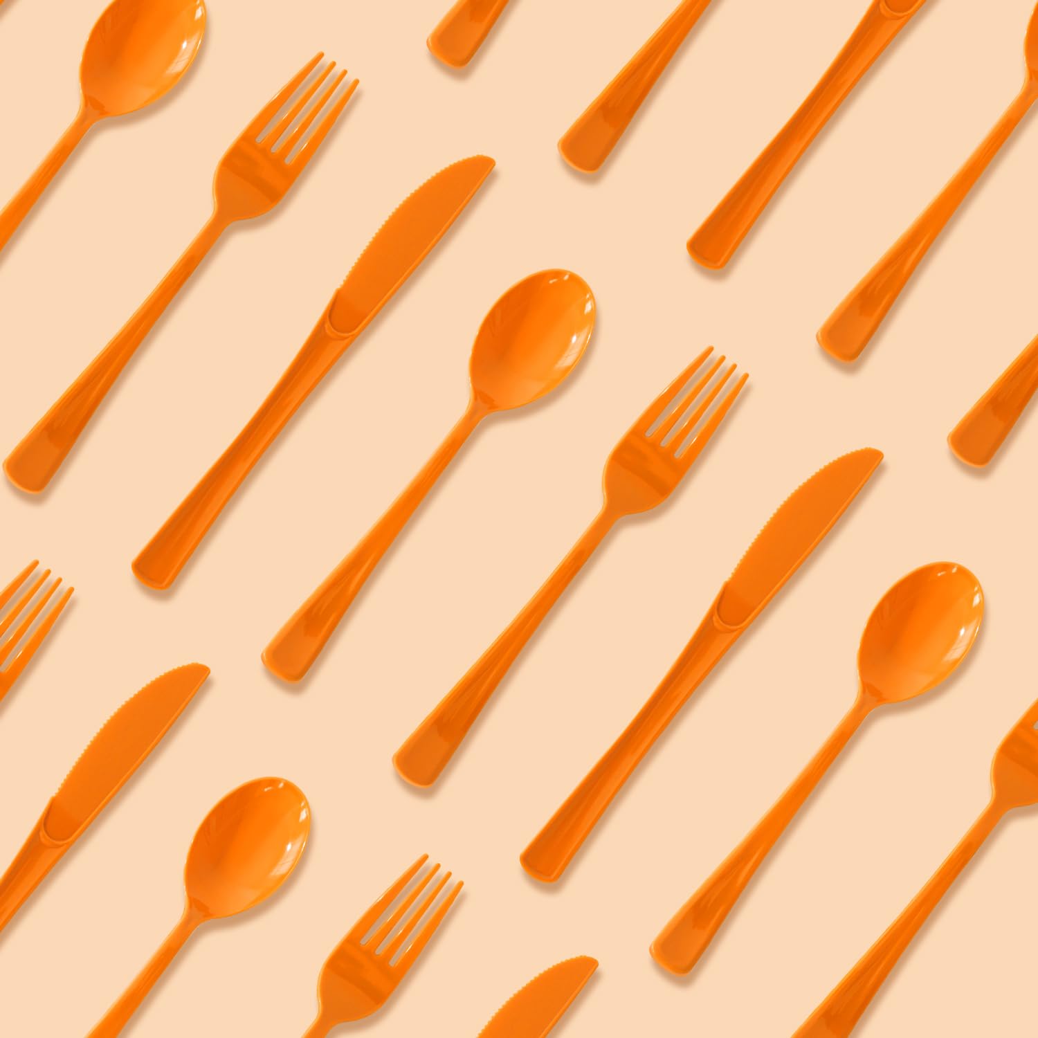 150 Pack Plastic Silverware,Disposable Cutlery Set Heavy Duty Utensil Sets 50 Forks 50 Knives 50 Spoons for Brithday, Wedding,Home School Party Picnics Restaurant Outdoor Events (Black)