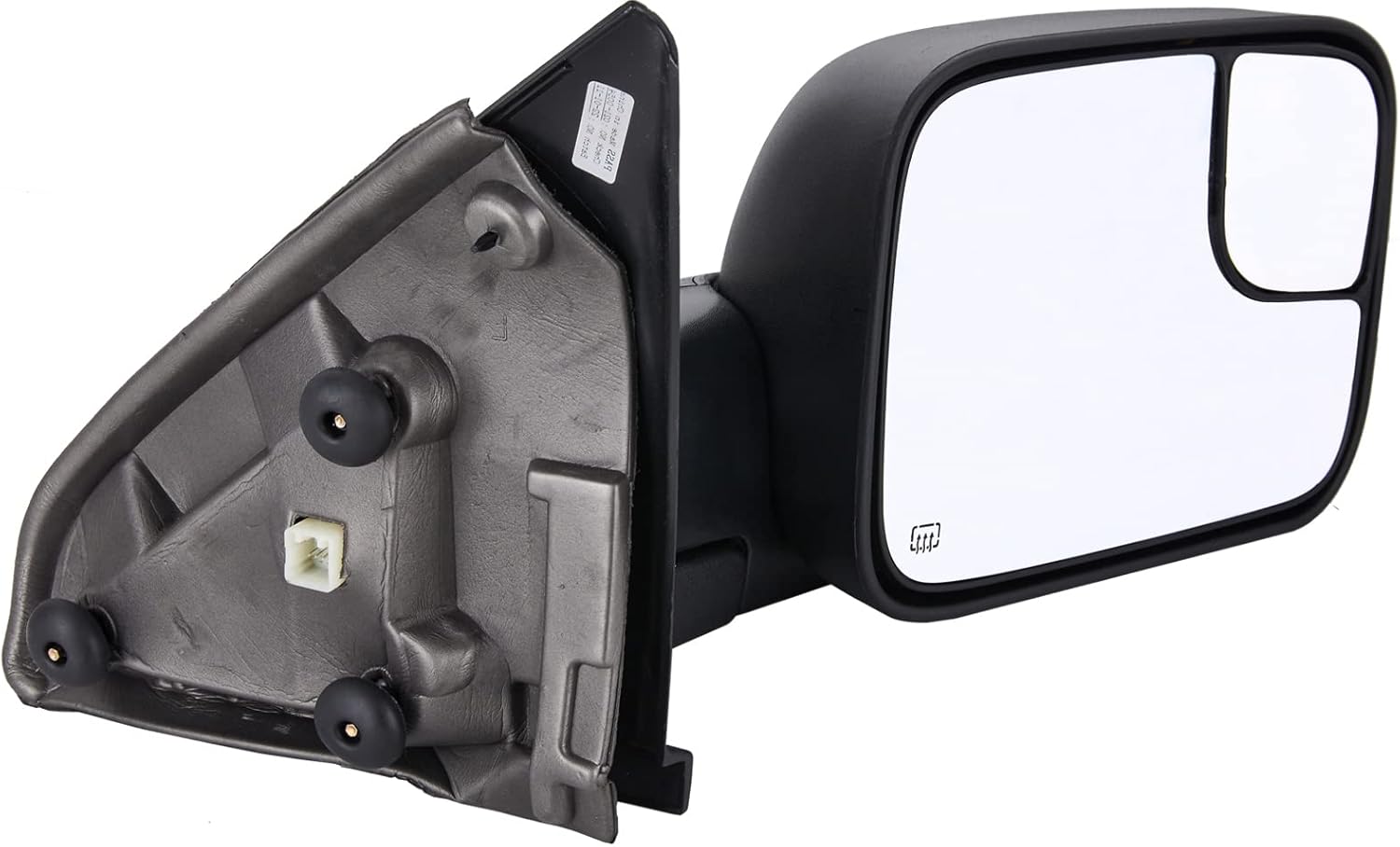 Towing Mirror Replacement Fit for 02-08 DodgeRam 1500 for 03-09 Dodge Ram 2500 3500 Pickup Truck Power Heated Tow Folding Side View Mirror Passenger Side