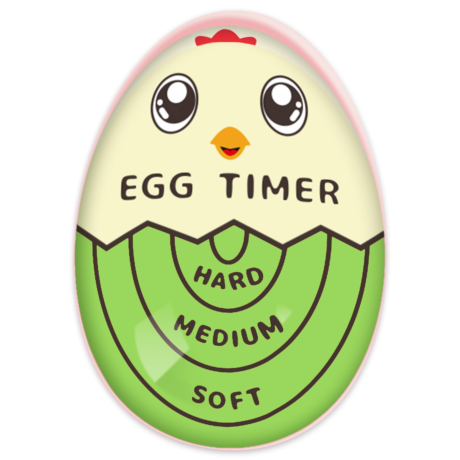 Lasubst Egg Timer for Boiling Eggs that Changes Color When Done, Blue