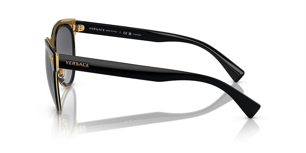 VERSACE VE2198 Phantos Shape Metal Sunglasses 54mm
