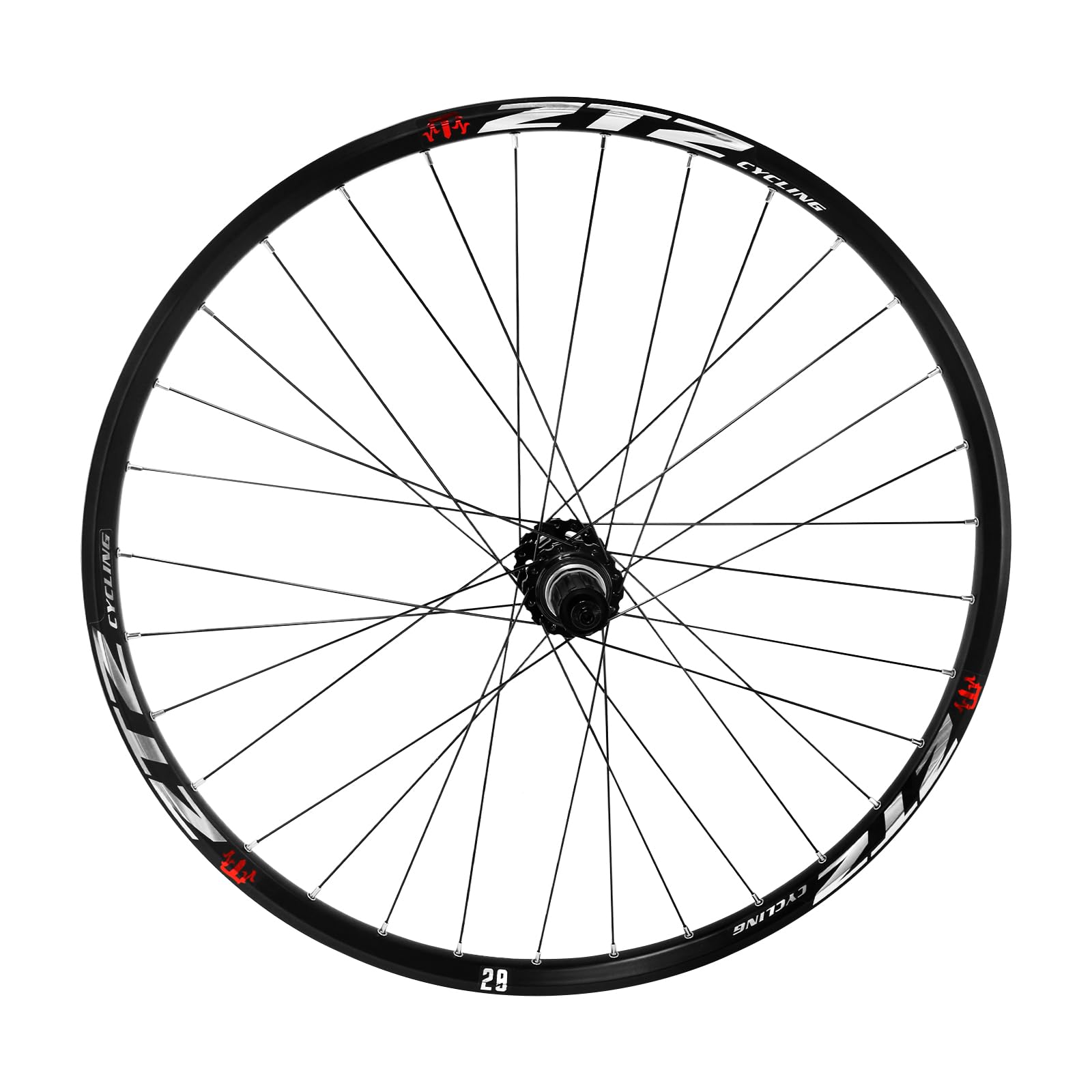 26"/27.5"/29" Mountain Bike Wheelset，Ultralight Aluminum Alloy Rim 32H High Strength Bike Wheels， Quick Release Disc Brake MTB Wheel Set， Compatible 7-12 Speed Cassette