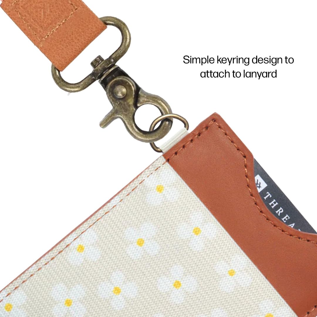 Thread Wallets Ultra Slim Minimalist Leather Card Holder Wallet (Benny)