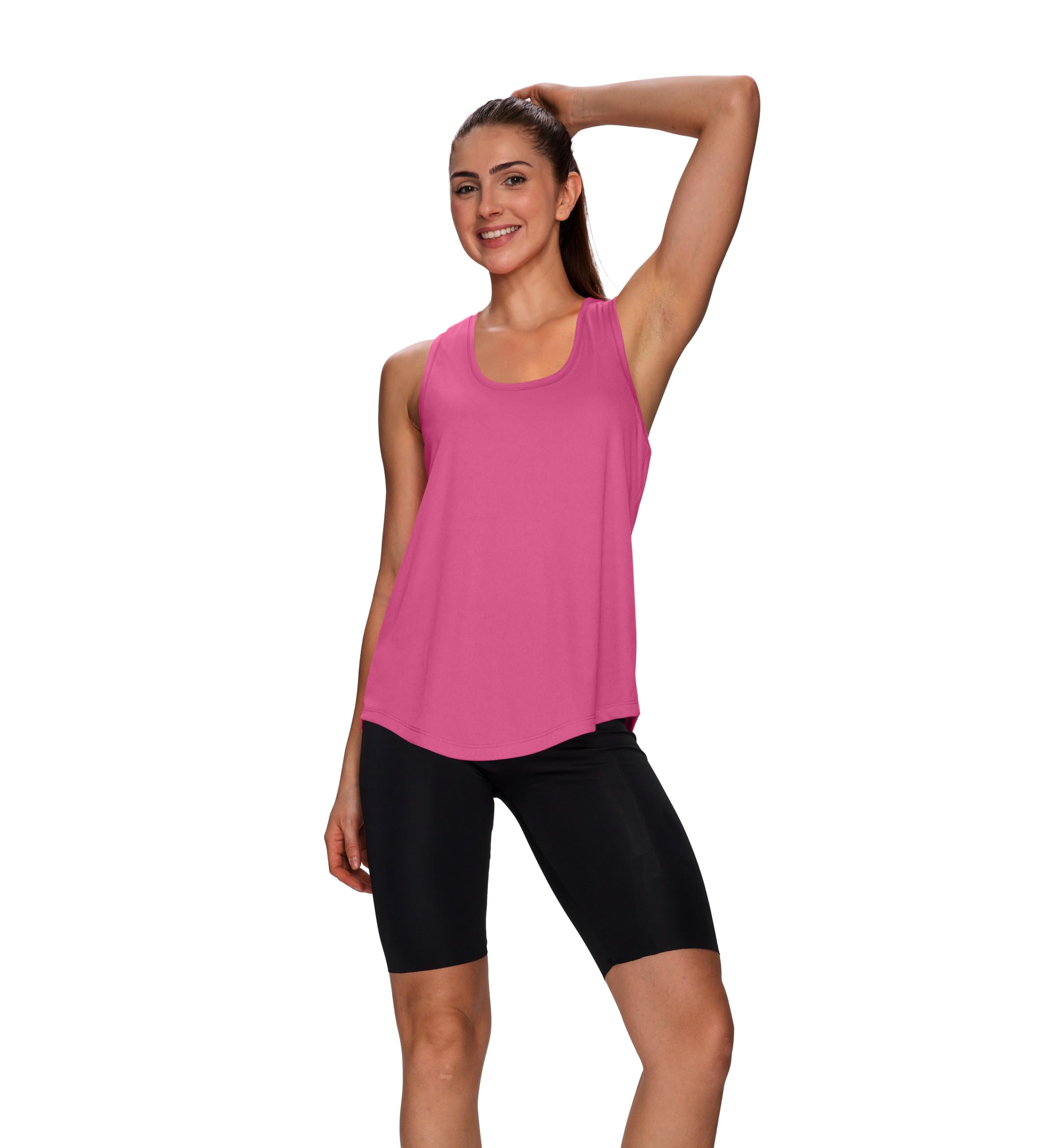WIHOLL Workout Tops for Women Summer Athletic Tank Tops Sleeveless Shirts Beach Lightweight Gym Clothes