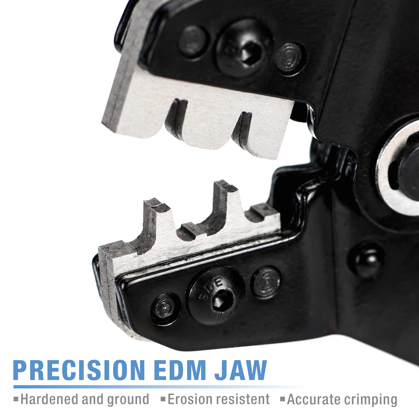 iCrimp IWS4 Solar PV Connector Crimping Tools for AWG14-10 (2.5/4/6mm²) Solar Panel PV Cable with Wire EDM Die