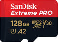 Sandisk SDSQXCD-128G-GN6MA Extreme Pro Microsdxc 128gb+sd Flsh Adapter 200mb/s 90mb/s A2 C10 V30 U