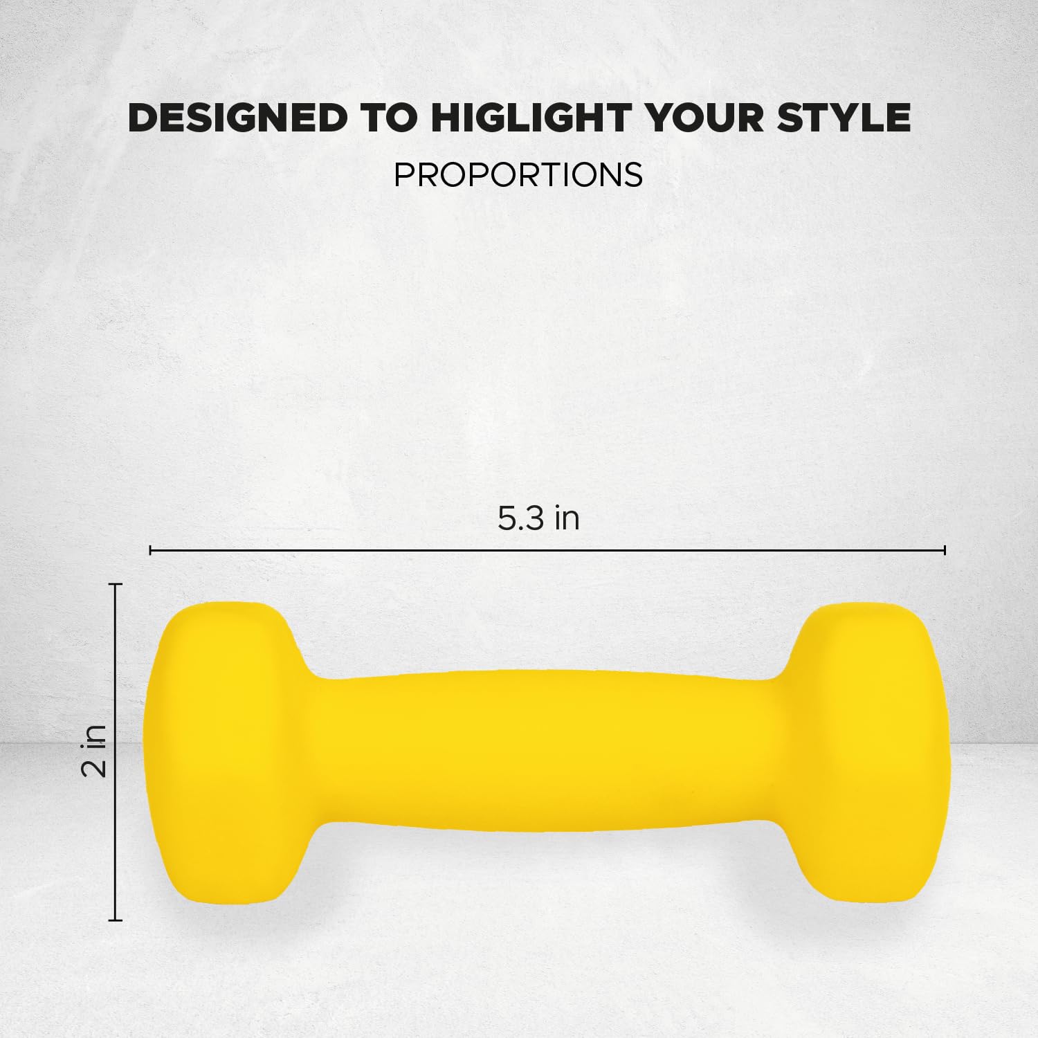 FUXION Neoprene Dumbbell Hand Weights, Sets of 2 Hexagon Non-Slip Weights for Home Gym Yoga Pilates Workout
