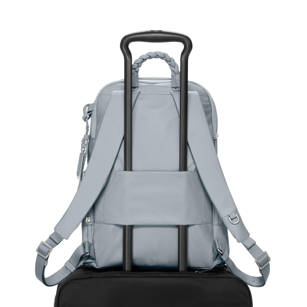 TUMI - Voyageur Celina Backpack - Women's Work and Travel Bag - 16.0" X 10.6" X 6.5" - Holds Up to 16" Laptop - Black & Gold Hardware