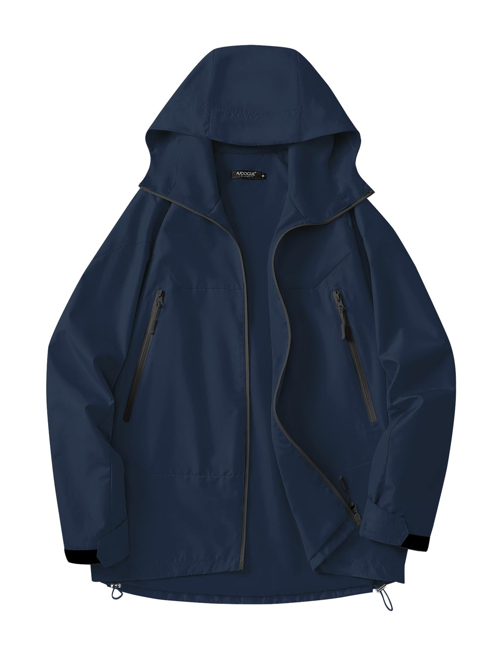 Avoogue Rain Jacket for Women Waterproof Lightweight Rain Coat Hiking Windbreaker Jacket with Hood
