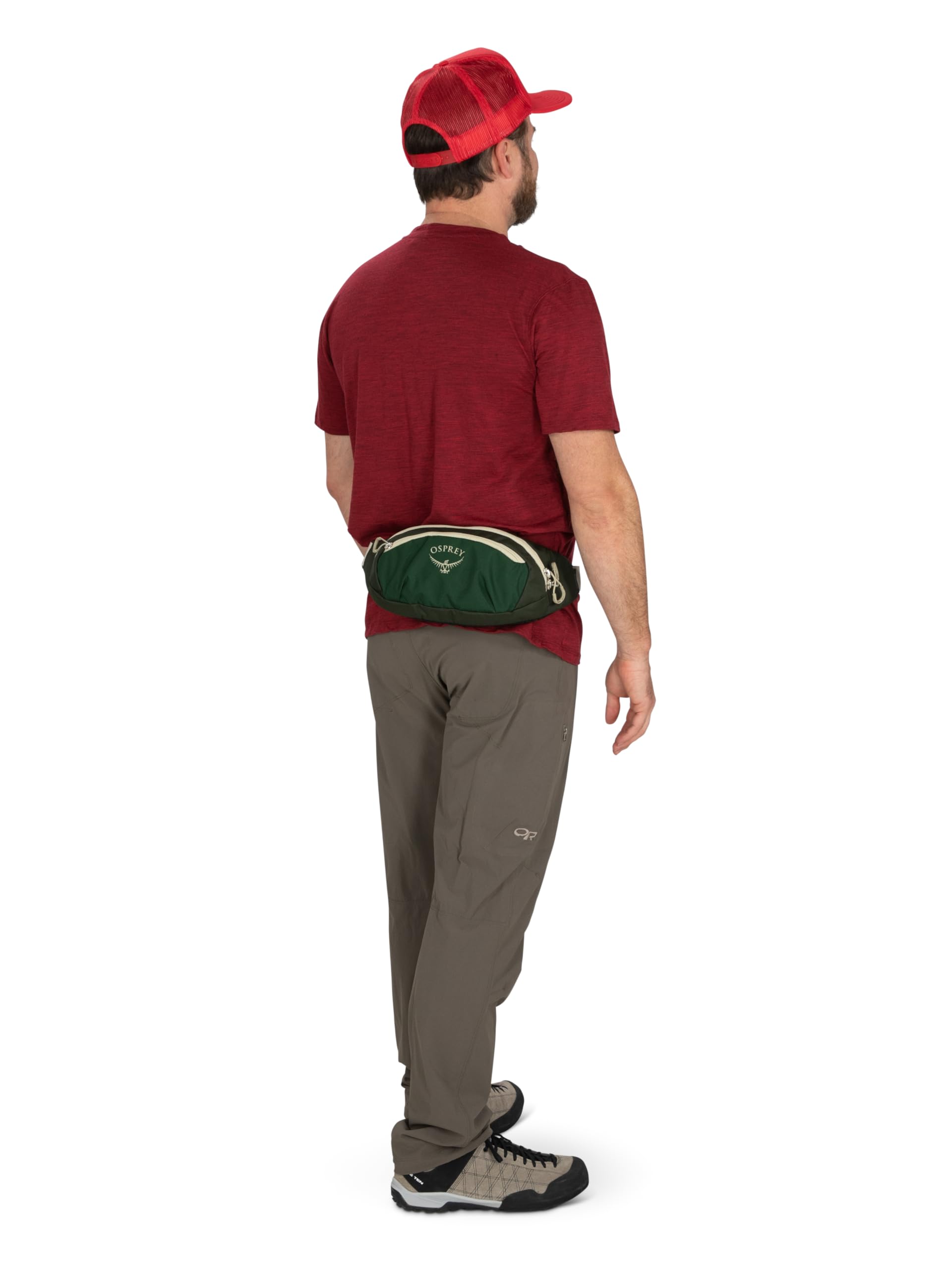 Osprey Daylite Waist Pack - Fanny Pack with Crossbody Shoulder Carry Option - Lightweight Hip Bag