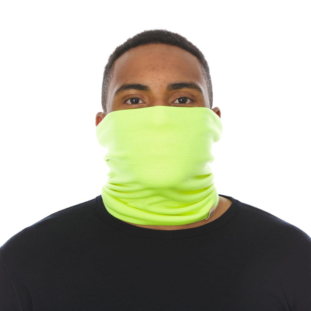 100% Merino Wool - Midweight Neck Gaiter - Skiing Neck Warmer - Winter Face Mask - Multipurpose Headwear