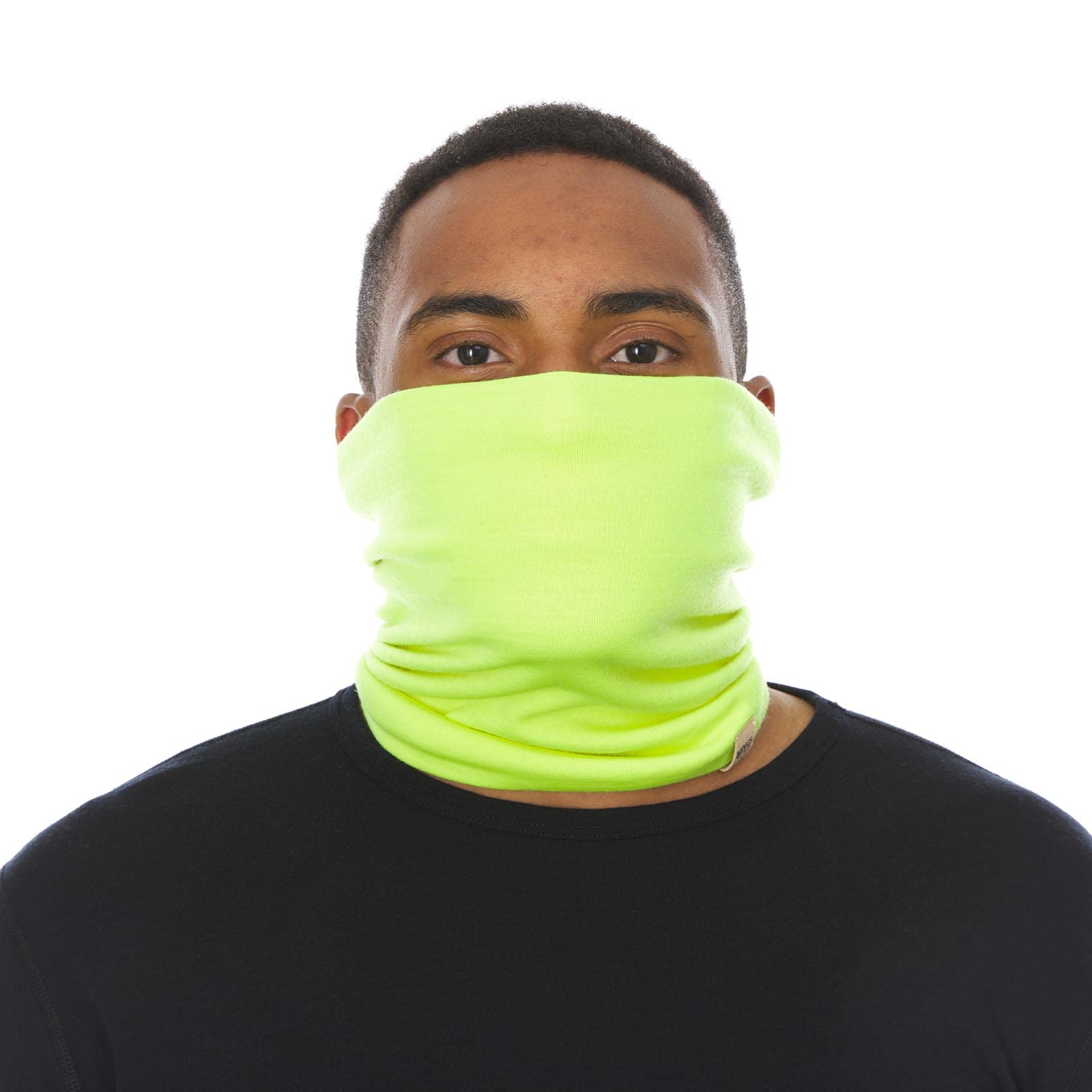 100% Merino Wool - Midweight Neck Gaiter - Skiing Neck Warmer - Winter Face Mask - Multipurpose Headwear