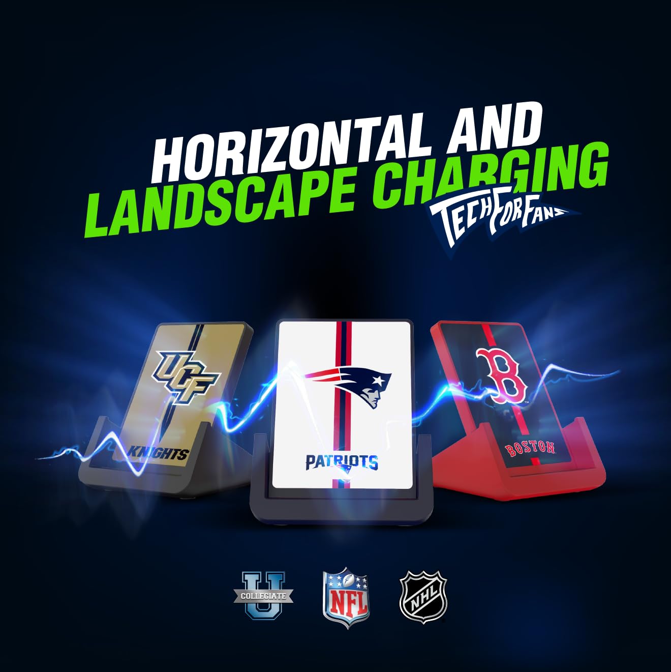 SOAR NFL Wireless Charging Stand